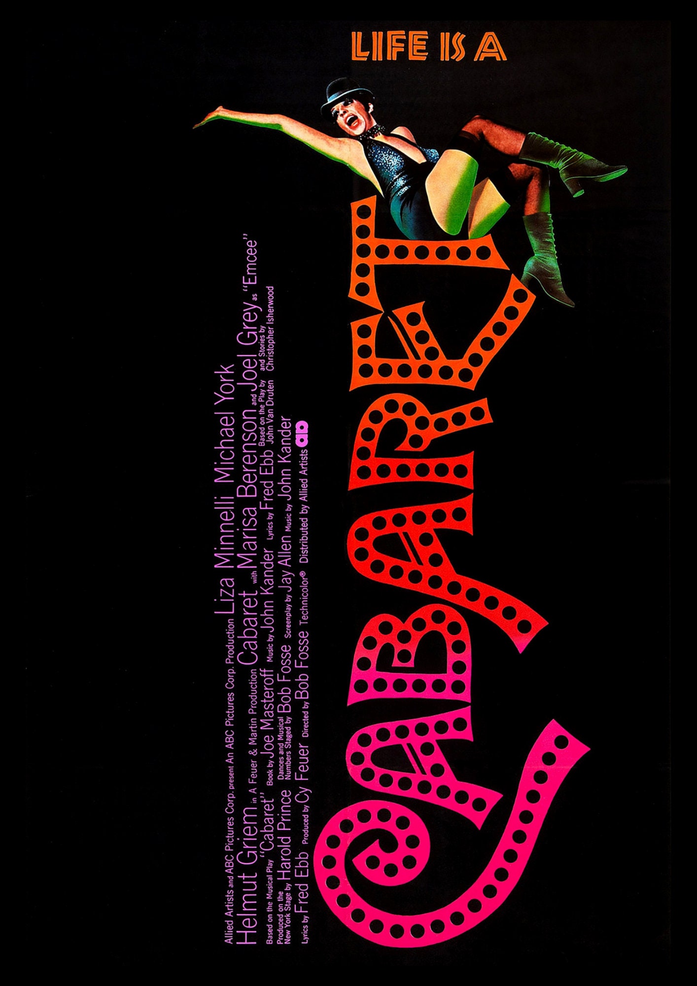 cabaret movie poster