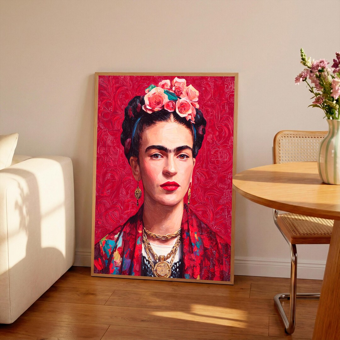 Frida Kahlo Poster – Fine Art Print, Mexican Art - Etsy