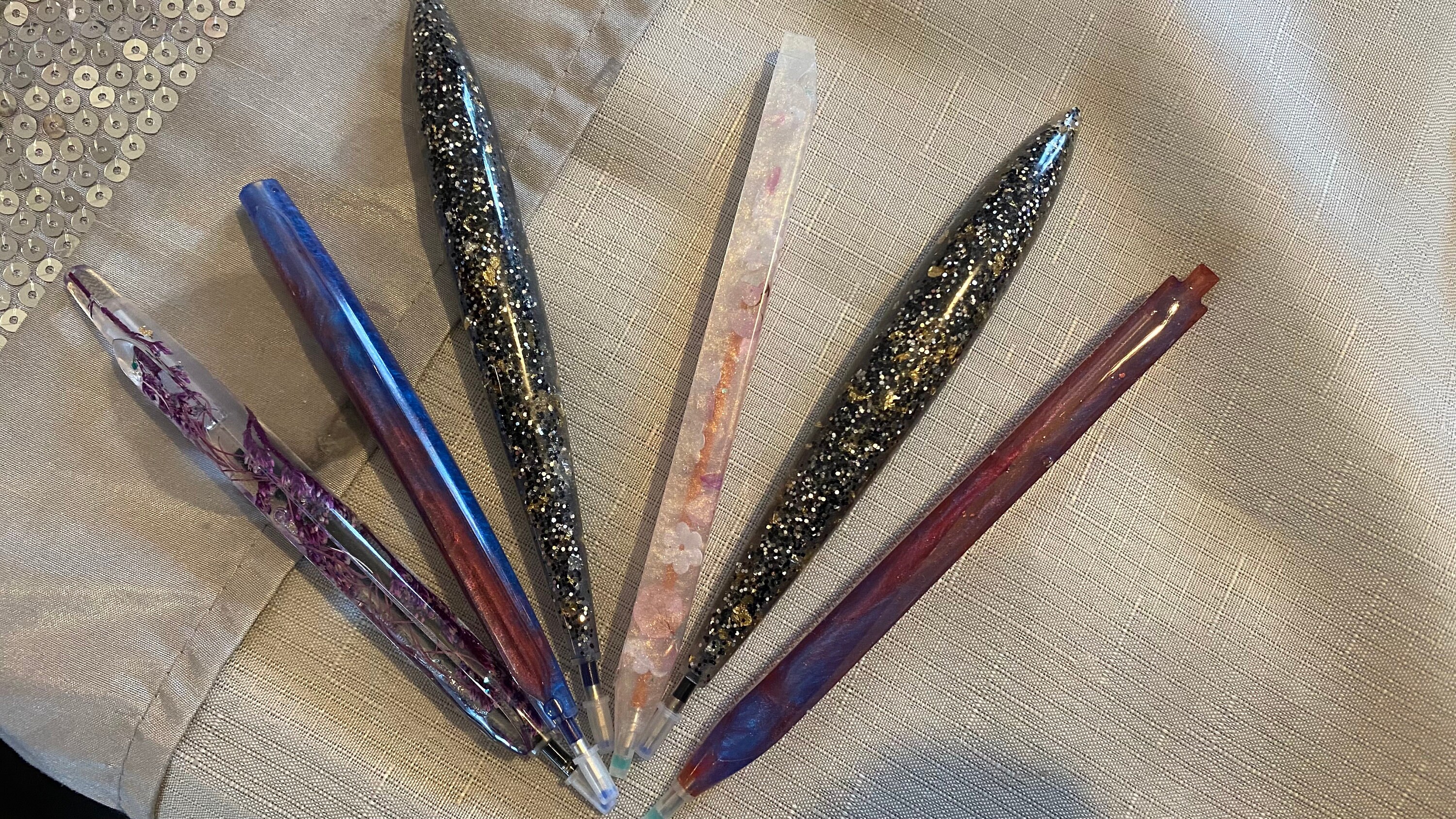 Resin pens Etsy