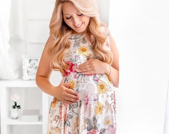 Labor and Delivery Gown for Hospital Maternity, Birthing Gown, Labor Gown, Hospital Gowns for Women Labor Delivery, Nursing Hospital Gown