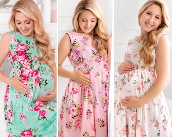 Labor and Delivery Gown for Hospital Maternity, Birthing Gown, Labor Gown, Hospital Gowns for Women Labor Delivery, Nursing Hospital Gown