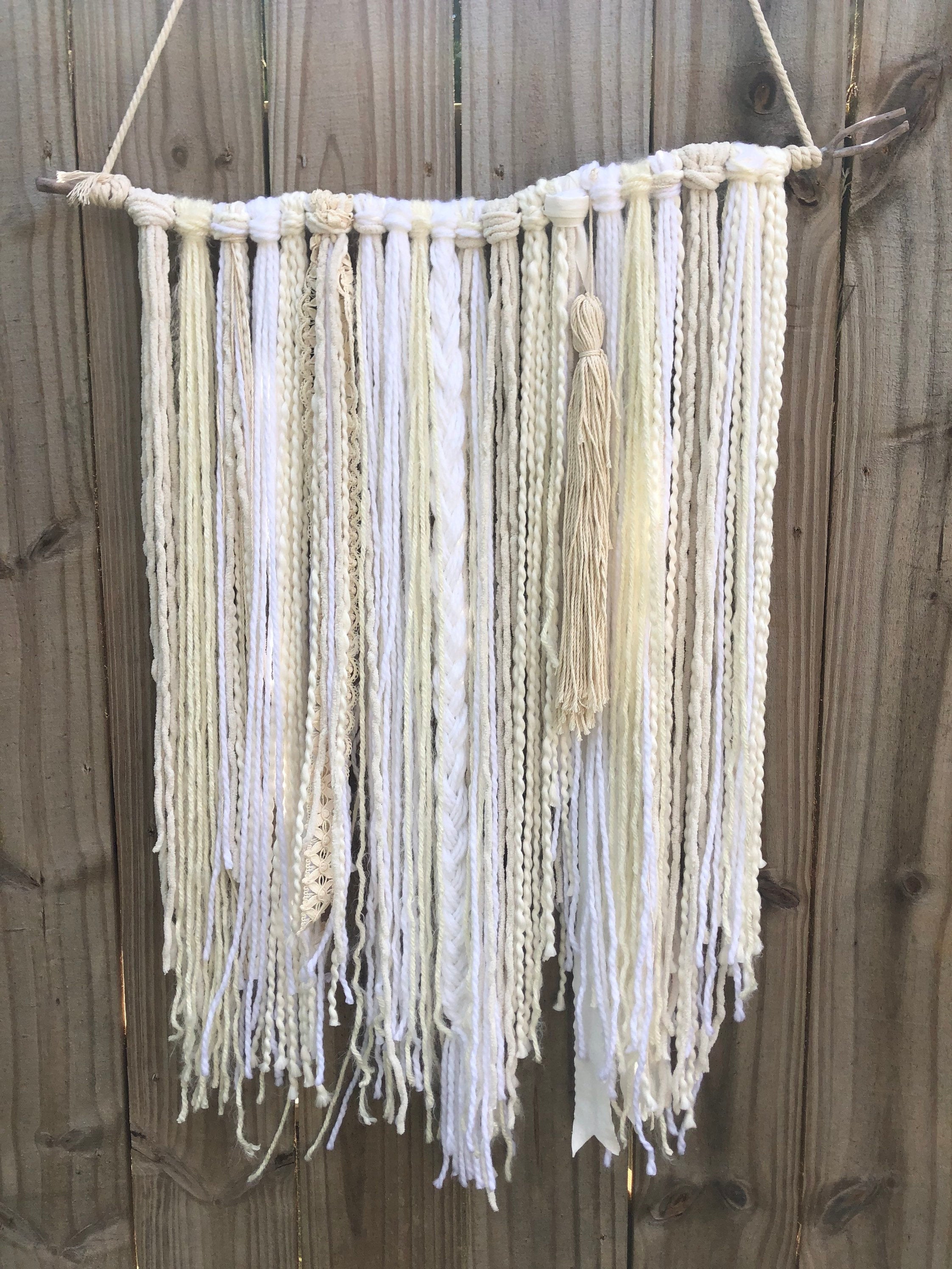 Simply Neutral Wall Hanging Etsy