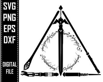 Free Free 324 Free Deathly Hallows Svg SVG PNG EPS DXF File
