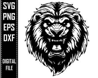 Download Lioness Silhouette Etsy