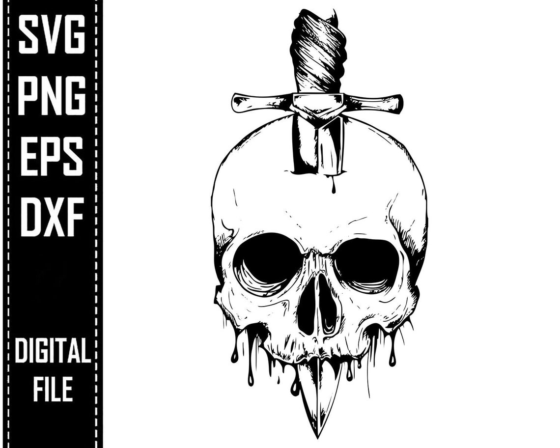 skull and bones dagger skull and bones dagger