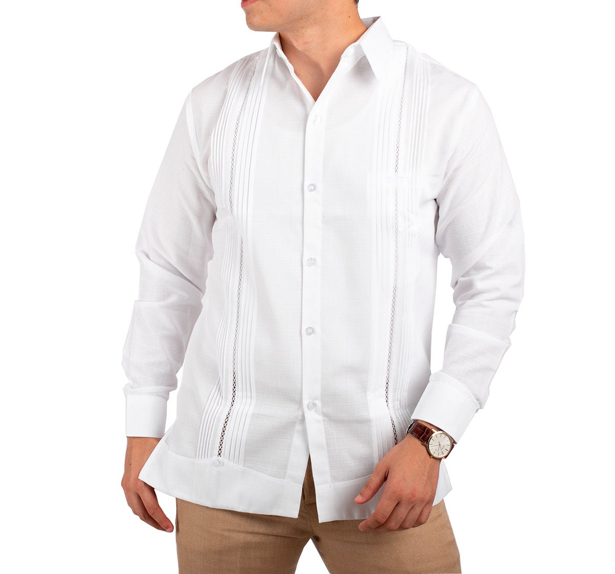 Guayabera Yucateca De Lino Celestún - Etsy