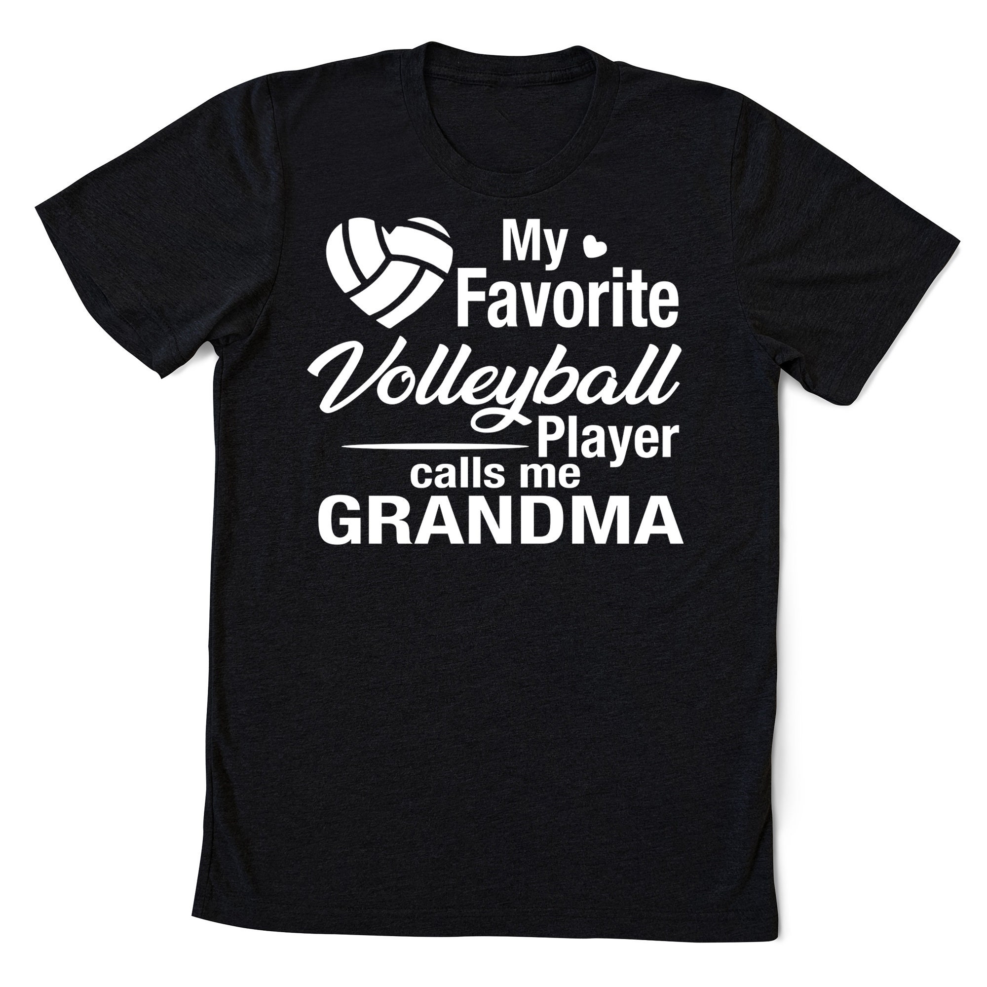 Women Volleyball Grandma Favorite Player Shirt Cute Gifts Etsy
