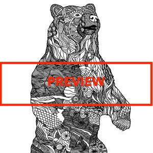 36 Dope Animal Coloring Pages - Digital PDF Download