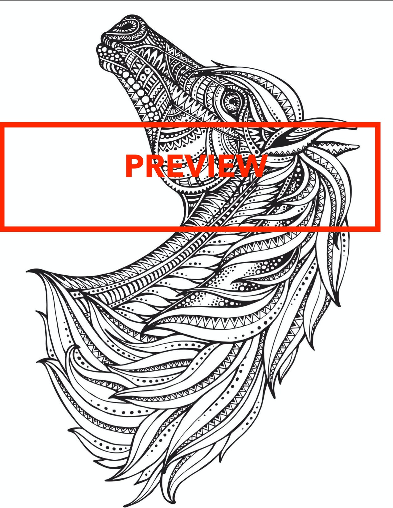 53 Amazing Animal Coloring Pages PDF Digital Download | Etsy