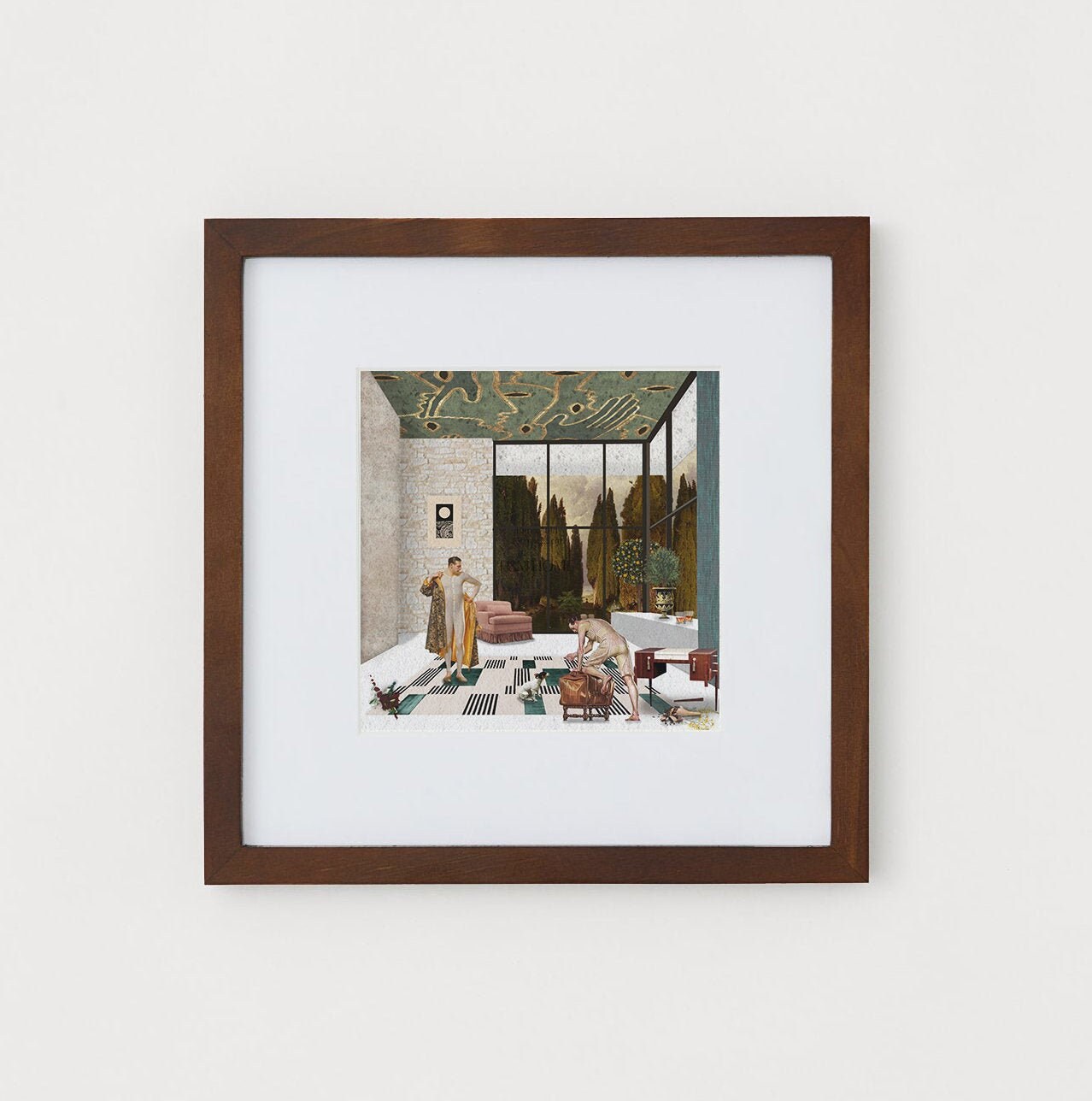 Collage Drame en Italie | avec ou Sans Cadre