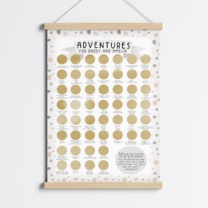 Personalised Gift for Dad | Birthday Gift for Daddy | Things to do with Daddy | Happy Birthday Daddy | To Daddy from Kids image 2