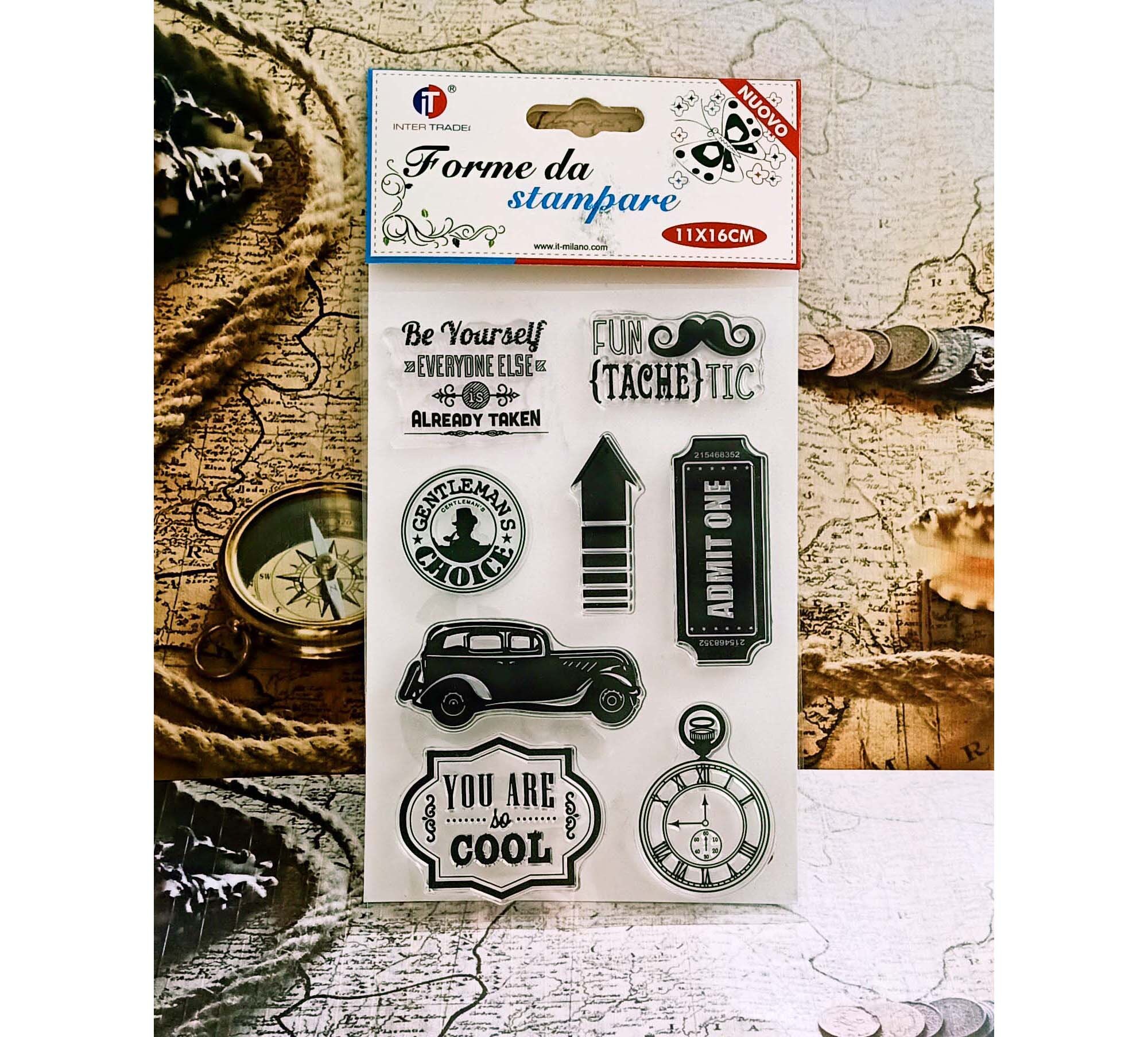 Silicone clear stamp kit for cardmaking Etsy