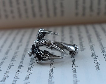 Eagle Claw Ring, Eagle, Claws, Jewellery, Animals, Rings, Goth, Alternative Jewellery, Gifts, punk, punk jewellery