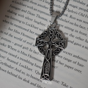 Celtic Cross Pendant Necklace, pendant, unisex, gifts, mens necklace