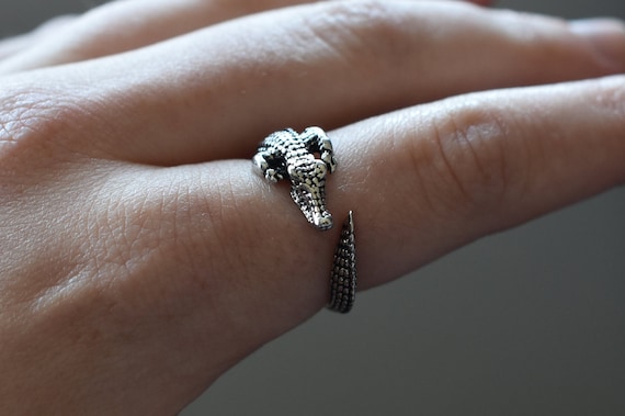 Women Vintage Adjustable  Finger Ring Animal Wrap Fashion Jewelry Rings G_KV