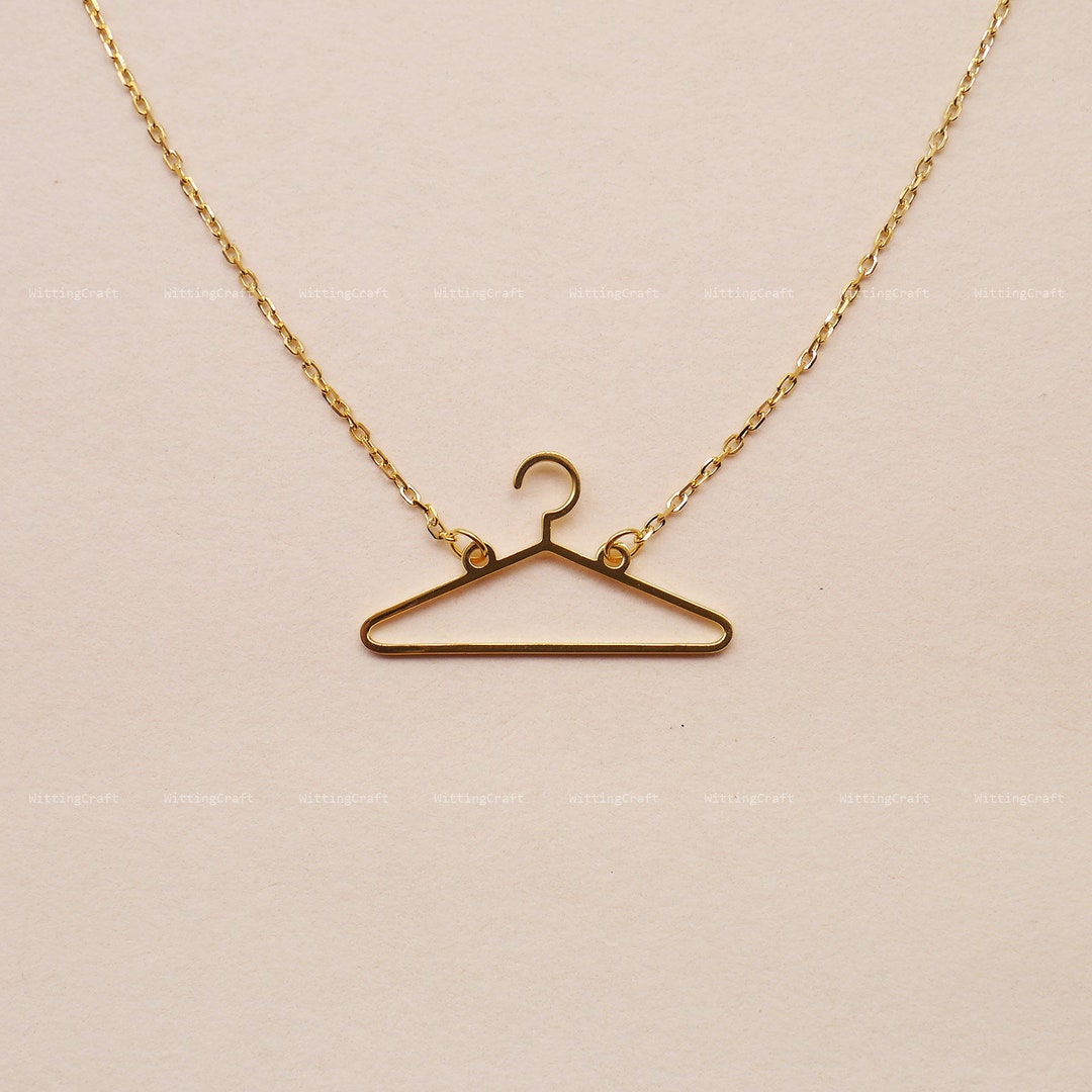 Coat Hanger Necklace Clothes Hanger Pro Choice Women's Etsy