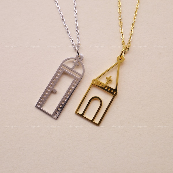 Church Necklace Etsy