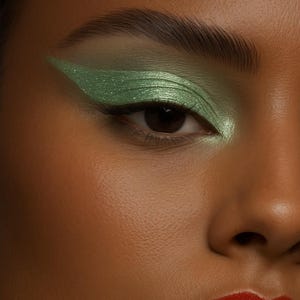Green Goddess, Metallic Green Eyeshadow