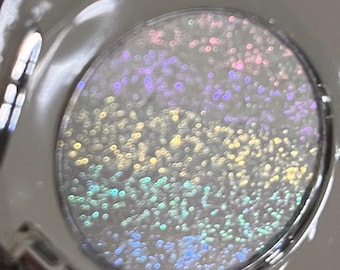 Rainbow highlighter, 26mm Pan, Highlighter Makeup, Holographic Highlighter, Multichrome Eyeshadow