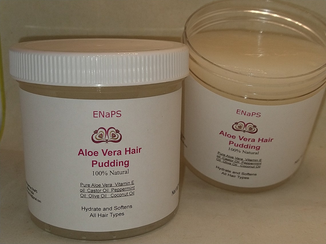 Pure Aloe Vera Hair Pudding Curl definer Moisturizing Stops Etsy