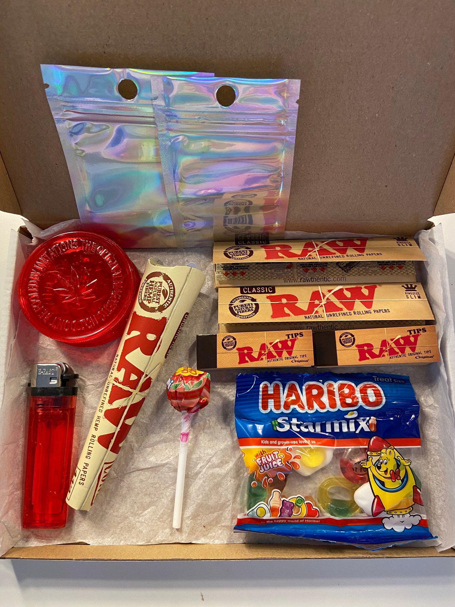 Stoner Essentials Raw Box Kit Set Etsy