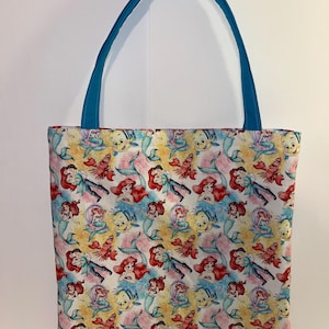 Disney Little Mermaid Handbag - Teal Straps
