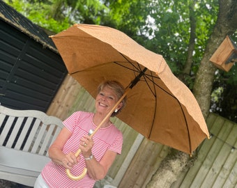 Cork Umbrella 25"