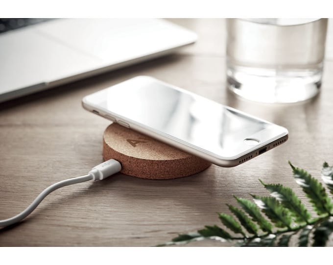 Cork Wireless Phone Charger