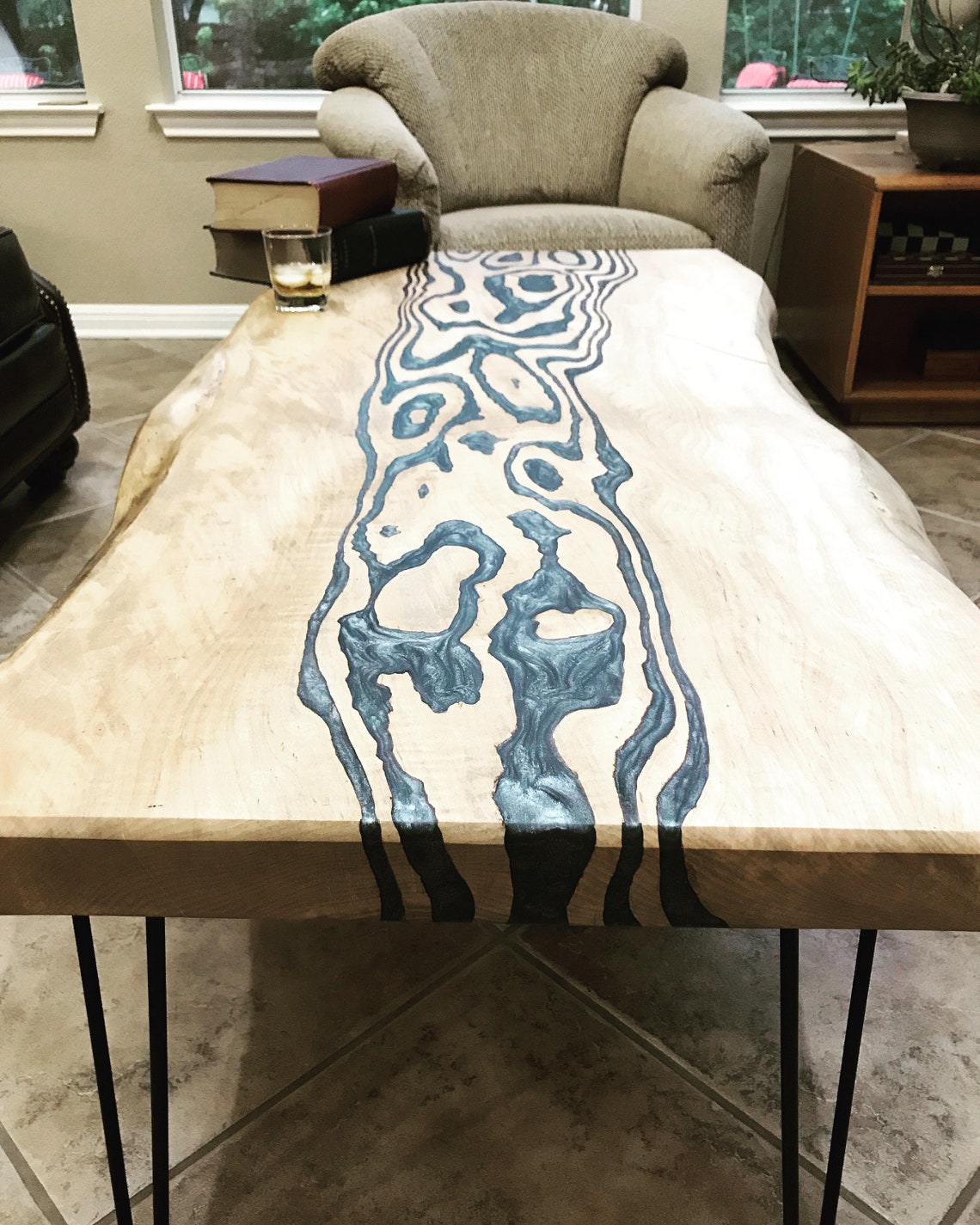 maple live edge coffee table maple live edge coffee table
