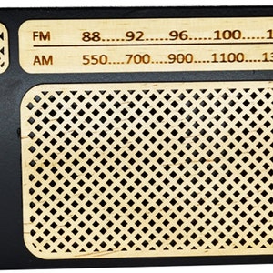 Vintage-Inspired Handmade Wooden Radio Speaker – Retro Charm Meets Clear, Warm Sound for Music Lovers