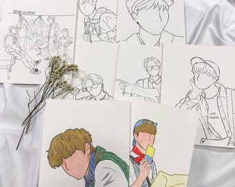 Download Kpop Coloring Page Etsy