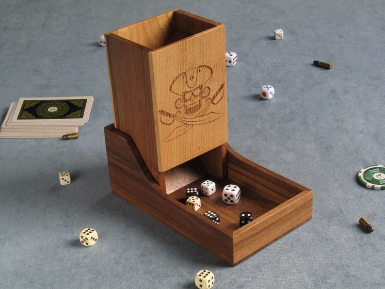 Dice tower roller for Popular game dungeons and dragon dnd Etsy