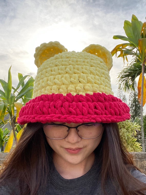 Bernat Crochet Baby Bucket Hat Pattern