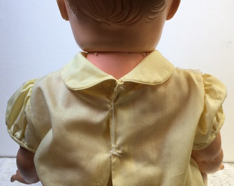 Vintage 1956 Betsy Wetsy Doll 13.5” IDEAL TOY Blue Eyes