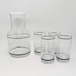 Vintage Glas & Krug Picknick Set
