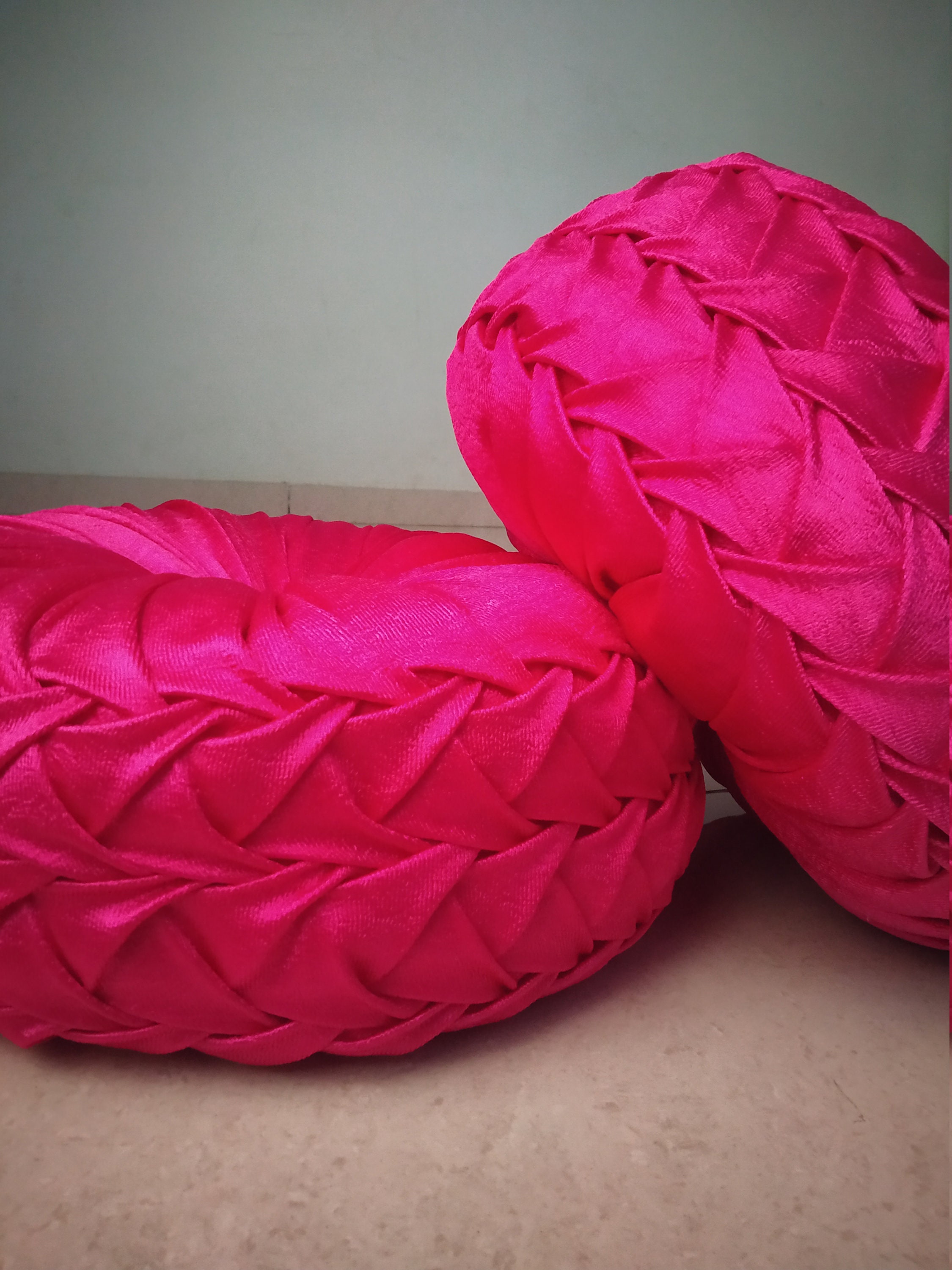 Round smocking pillow braid pattern Etsy