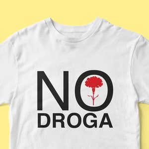 NO DRUGS-Nachdruck eines T-Shirts von Craxi PSI
