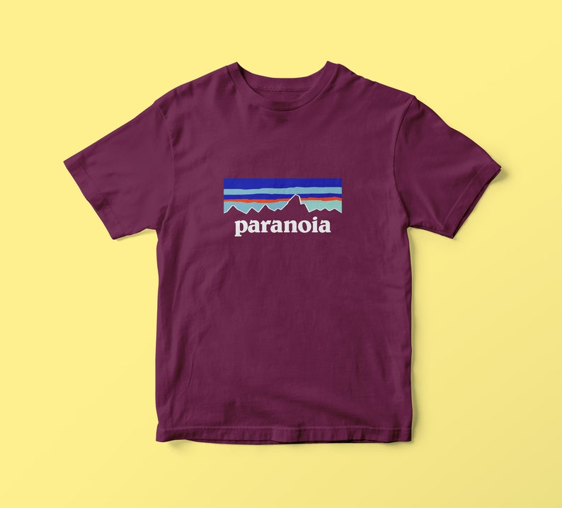 PARANOIA fake tshirt immagine 2