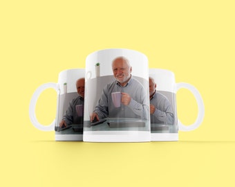 HAROLD hide the pain TAZZA mug