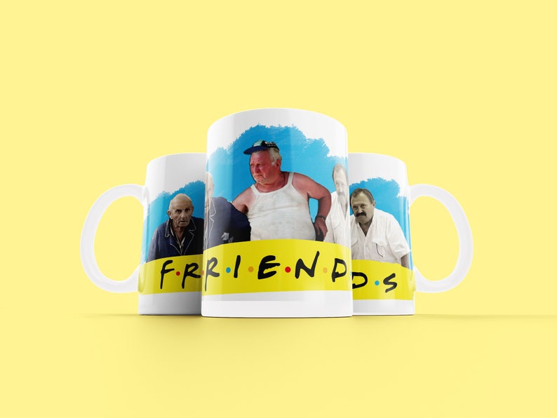 FRIENDS TAZZA Pacciani Vanni Lotti compagni di merende mug lol mostro firenze immagine 2