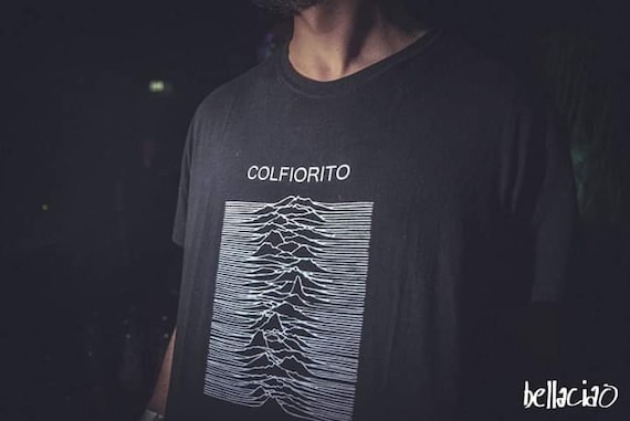 UNKNOWN PLACES Fake Joy Division Unknown Pleasures T-shirt UNKNOWN PLACES Fake Joy Division Unknown Pleasures T-shirt