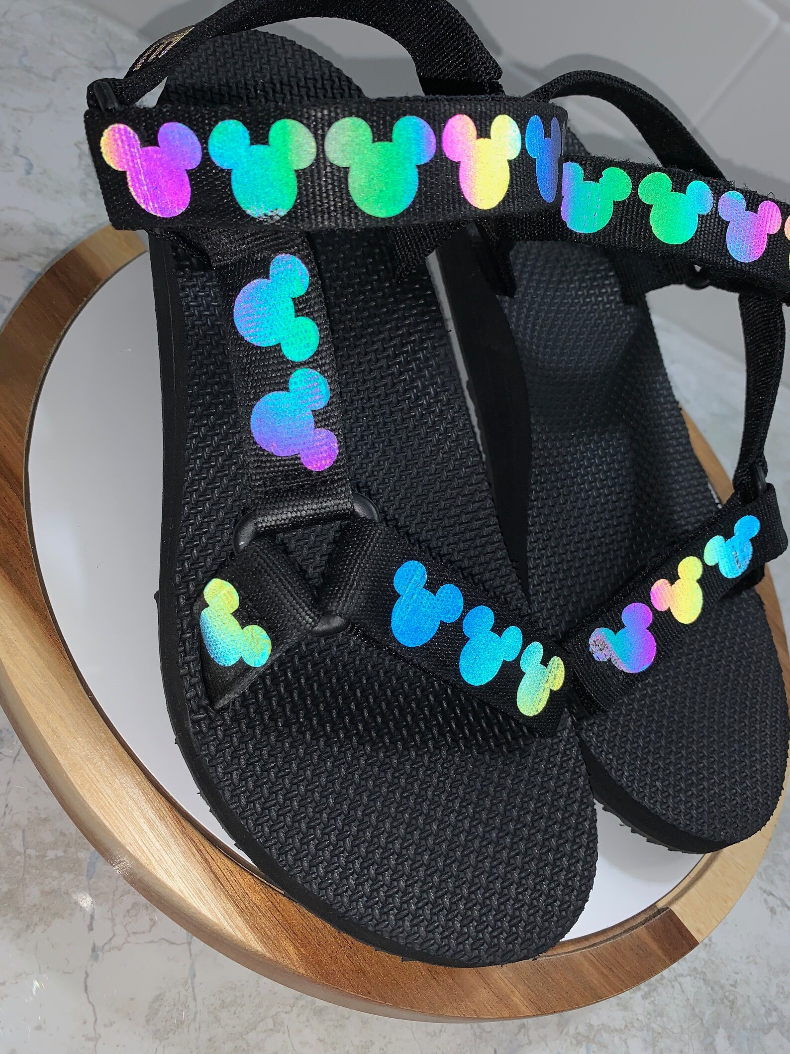 mickey mouse velcro shoes