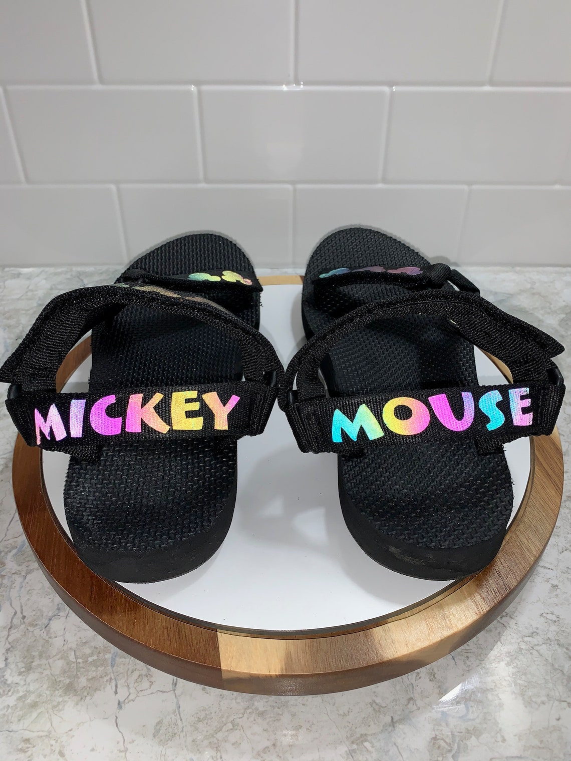 mickey mouse velcro shoes