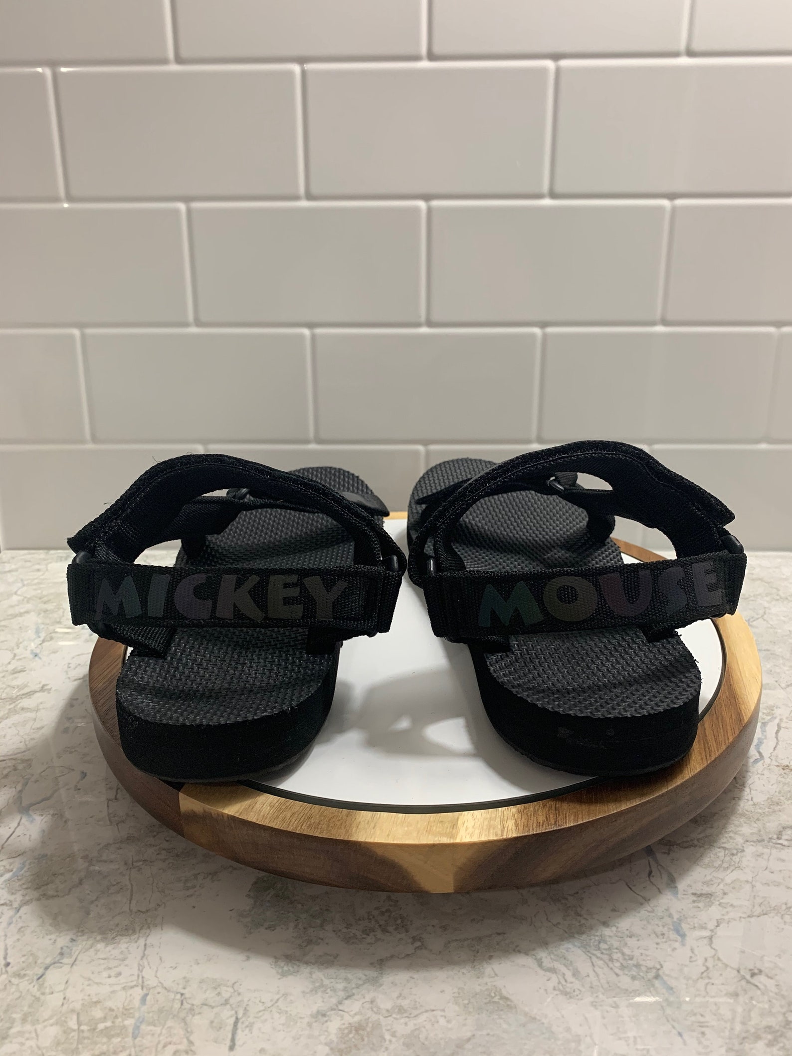 mickey mouse velcro shoes