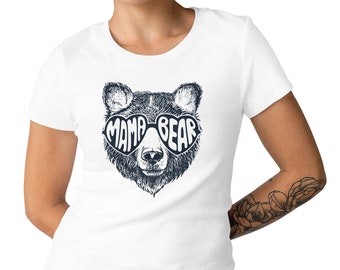 Mama Bear Mommy Bear Ladies Mother Novelty Mothers Day Gift For Moms T-shirt