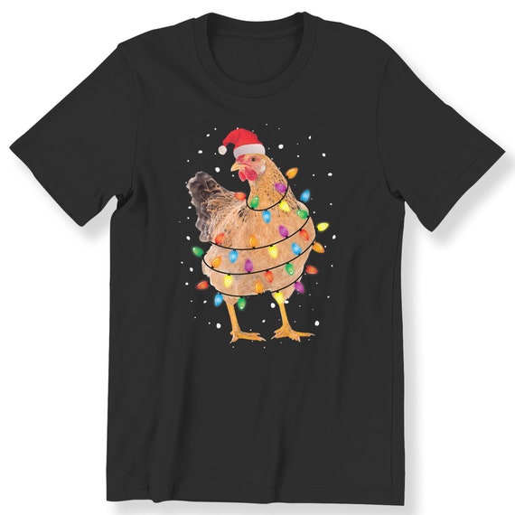 Christmas Chicken For Men Women Kids T-shirt Festive Chicken Xmas Gift For Chicken Lovers Top Premium T-shirt Graphic Tee