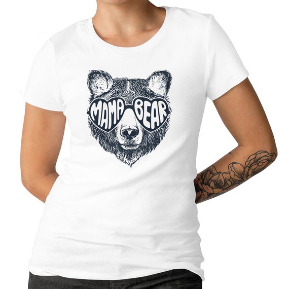 Mama Bear Mommy Bear Ladies Mother Novelty Mothers Day Gift For Moms T-shirt