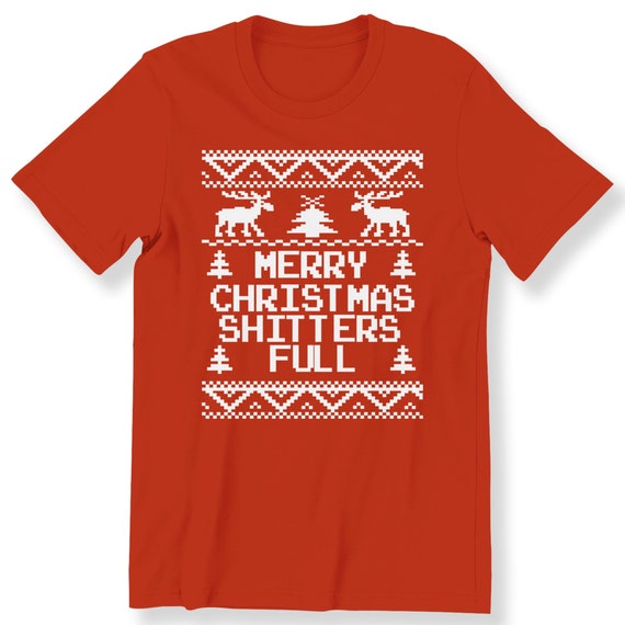 Merry Christmas S**ters Full Christmas T-shirt For Men And Women Funny Christmas Gift Premium T-shirt Plus Size Available