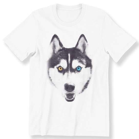 Husky Dog For Men And Women T-shirt Dog Lovers Pixel Style Husky Lovers Gift T-shirt Graphic Tee Gift T-shirt For Dog Lovers S-5XL Shirt