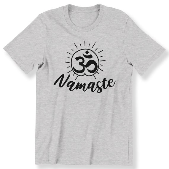 Yoga Namaste For Men And Women T-shirt Graphic Tee For Yoga Lovers Yoga Top Namaste Top Yoga Life